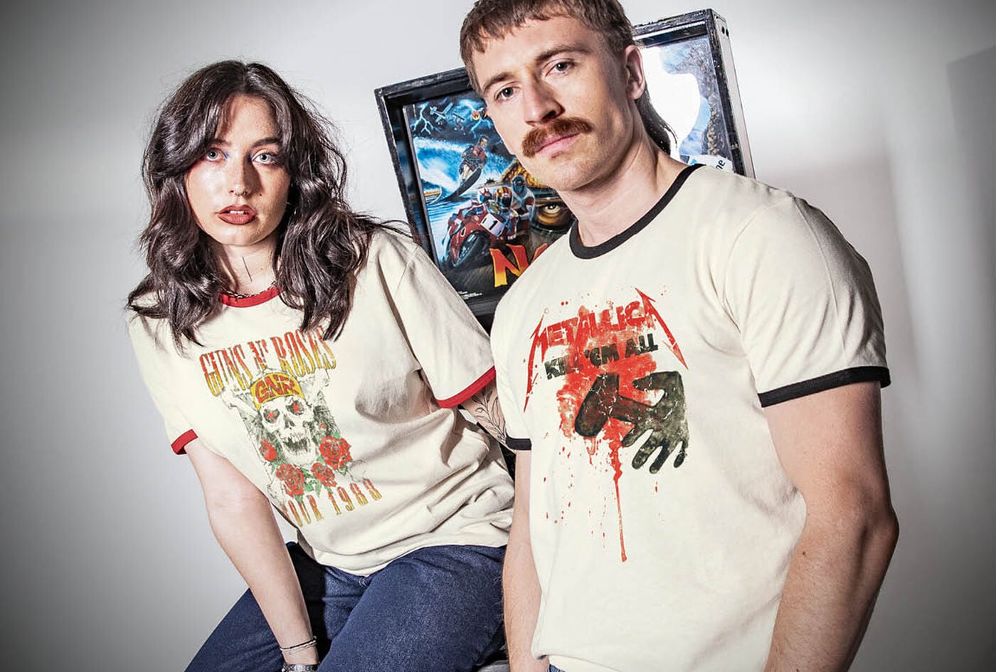 Retro Ringer T-Shirts von 1986 / Jetzt shoppen!