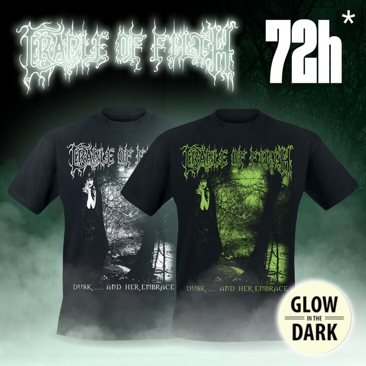 Nur noch für kurze Zeit! / Leuchtet im Dunkeln. / Schnell sichern!