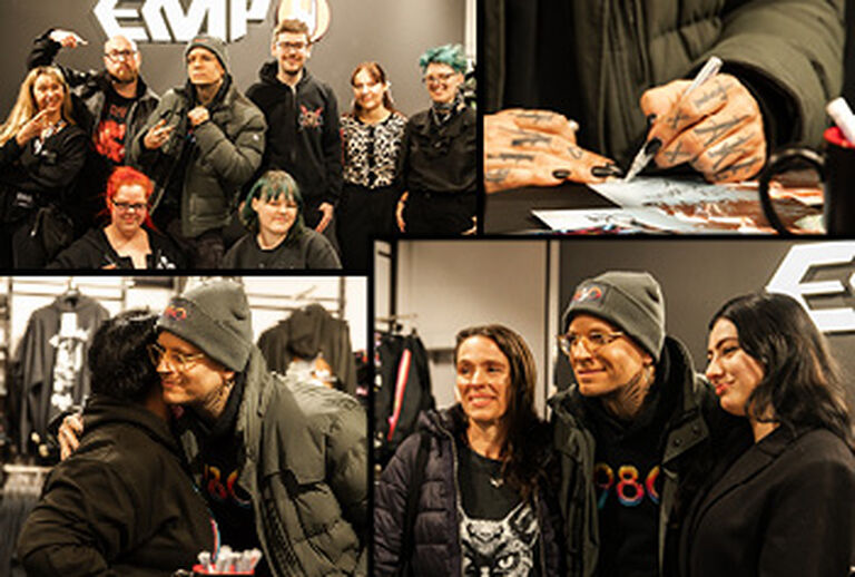 Autogrammstunde Chris Harms in Leipzig