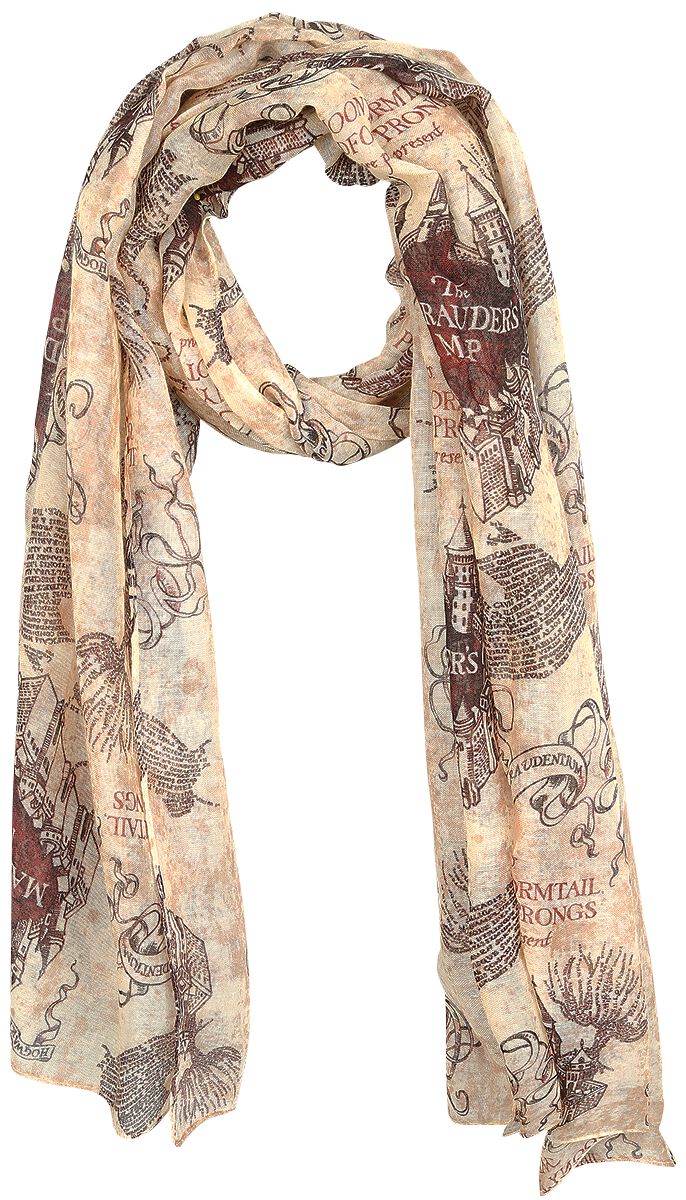 Marauder's Map Harry Potter Foulard EMP