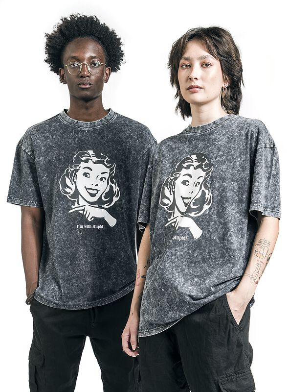 Collection Spéciale EMP X Urban Classics - T-shirt délavé unisexe