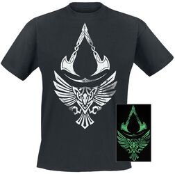 Valhalla - Corbeau, Assassin's Creed, T-Shirt Manches courtes