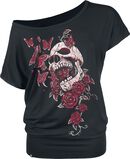 Roses Skull, Full Volume by EMP, T-Shirt