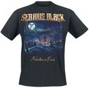 Skeletons On Parade, Serious Black, T-Shirt