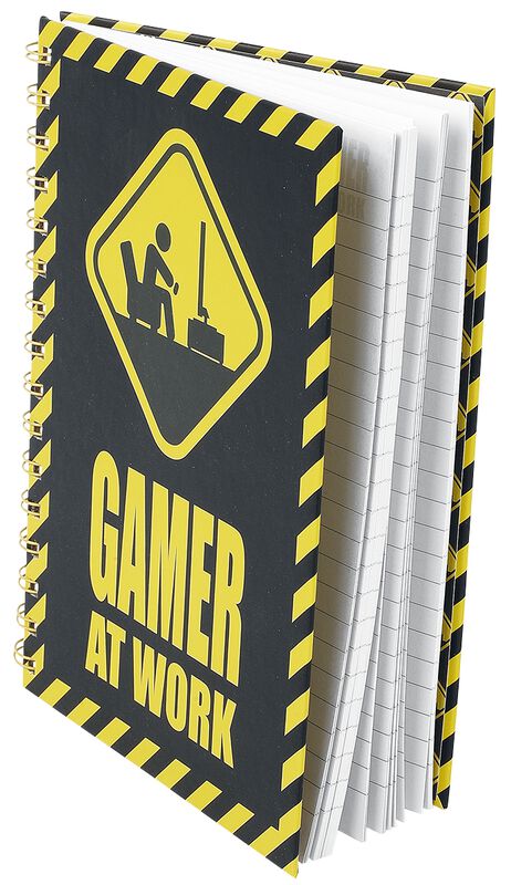 Gamer At Work Notizbuch