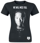 Glenn - We will miss you, The Walking Dead, T-Shirt