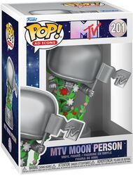 MTV Moon Person (Pop! Ad Icon) - Funko Pop! n°201, MTV, Funko Pop!