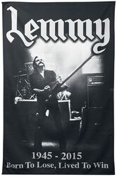Lemmy - Lived To Win, Motörhead, Bandiera