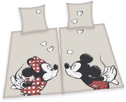 Micky und Minnie - Partnerbettwäsche, Mickey Mouse, Set letto