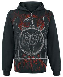 Black Eagle, Slayer, Sweat-shirt zippé à capuche