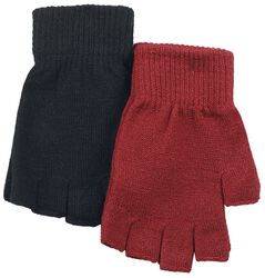 Lot de 2 paires de gants, Black Premium by EMP, Mitaines