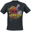 Skull Heart, Guns N' Roses, T-Shirt