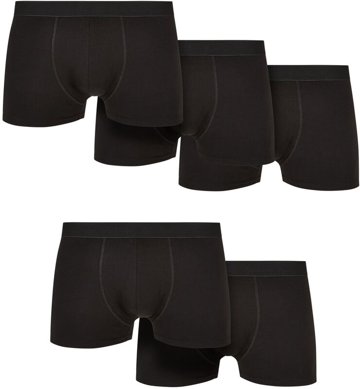 Solid Organic Cotton Boxer Shorts 5-Pack