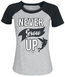 Never Grow Up, Peter Pan, T-Shirt