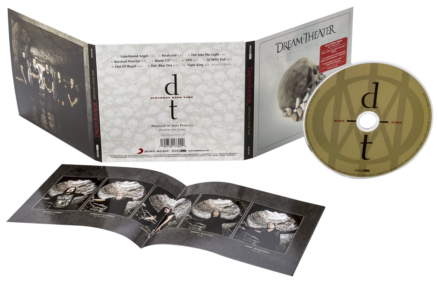 Distance Over Time Dream Theater CD EMP