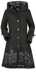 Gothicana X Anne Stokes Coat, Gothicana by EMP, Mantel