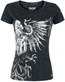 Eagle Cut Out Shirt, Black Premium by EMP, T-Shirt