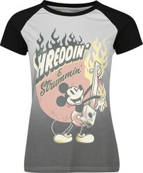 Shreddin' & Strummin', Micky Maus, T-Shirt