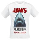Beach Closed, Der weiße Hai, T-Shirt