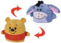 Winnie and Eeyore - Reversible plush, Winnie the Pooh, Pupazzi imbottiti