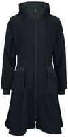 EA7 Emporio Armani CABAN COAT - Cappotto invernale - black/nero EA7 Emporio Armani CABAN COAT - Cappotto invernale - black/nero