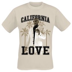 California Love Palms, Tupac Shakur, T-Shirt Manches courtes