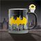 Bat-Signal & Batman 3D Tasse