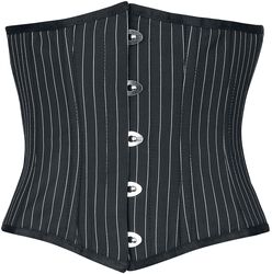 Corset with stripes, Gothicana by EMP, Corsetto