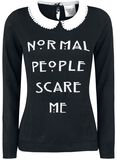Normal People Scare Me, American Horror Story, Strickpullover