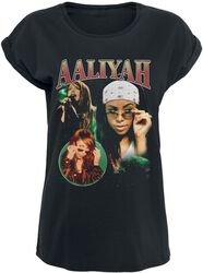 Pic Collage, Aaliyah, T-Shirt