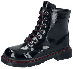 Patent PU Black Boots, Dockers by Gerli, Kinder Boots