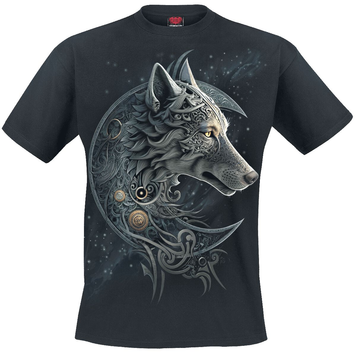Celtic wolf Spiral T-Shirt EMP