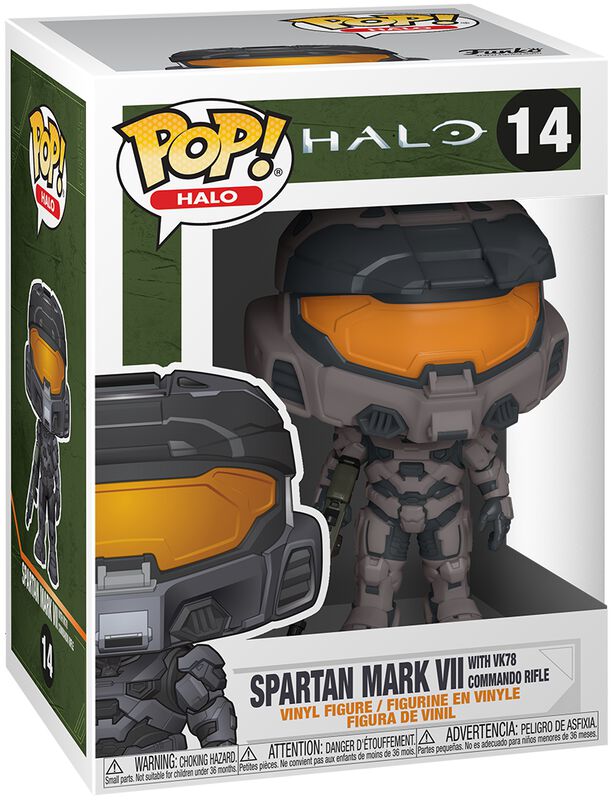 Halo Infinite - Spartan Mark VII (& VK78 Commando Rifle) - Funko Pop! n°14