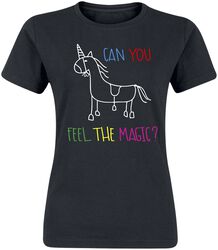 Can You Feel The Magic?, Einhorn, T-Shirt