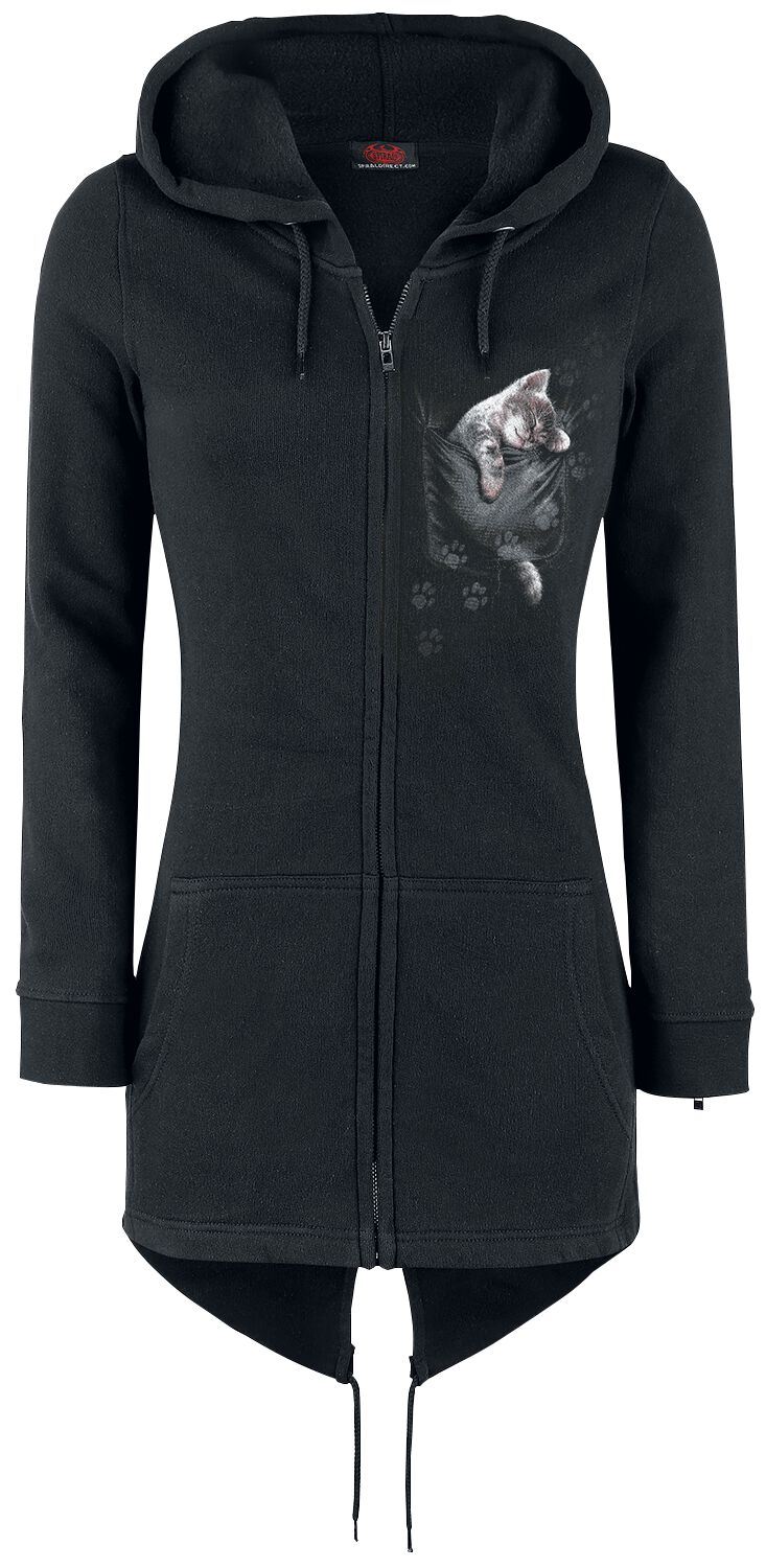 Pocket Kitten Spiral Kapuzenjacke EMP