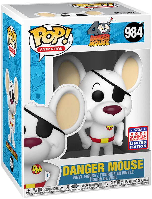 SDCC - Danger Mouse (Funko Shop Europe) - Funko Pop! n°984