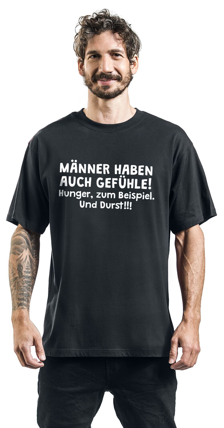 In Einem Dorf Leben 7 Männer Lösung Männer haben auch Gefühle! T-Shirt | EMP
