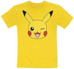 Kids - Pikachu's Face, Pokémon, T-Shirt
