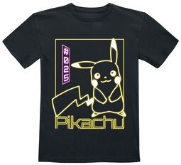 Enfants - Pikachu Néon, Pokémon, T-shirt