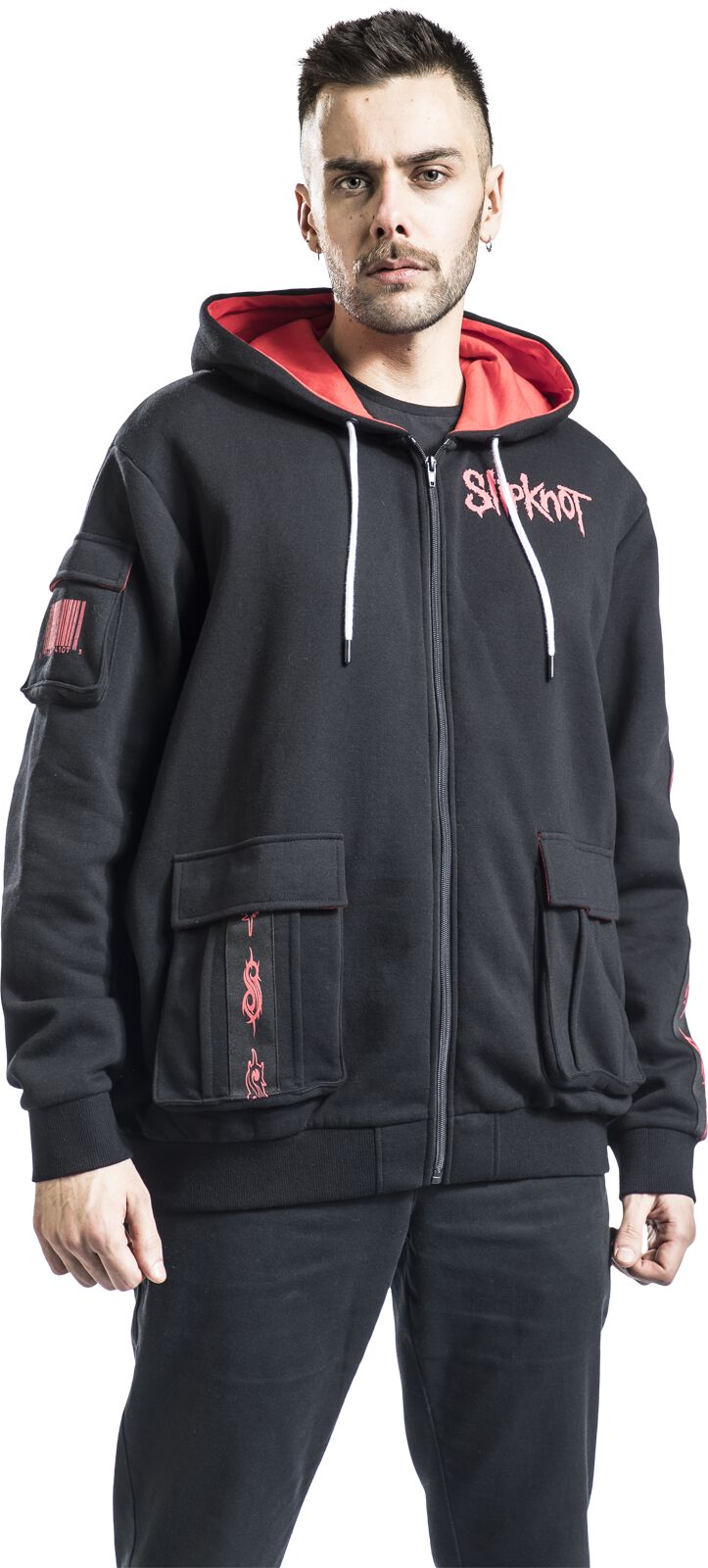 EMP Signature Collection Oversize Slipknot Kapuzenjacke EMP