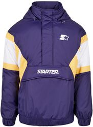 Starter Color Block Half Zip Retro Jacket, Starter, Übergangsjacke