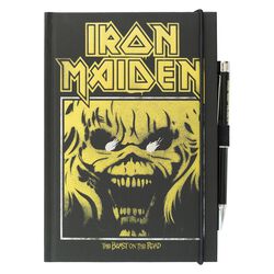 The Beast On The Road, Iron Maiden, Notizbuch