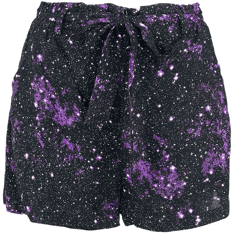 Shorts mit Galaxy Print