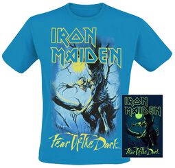 Fear Of The Dark - Glow In The Dark, Iron Maiden, T-Shirt