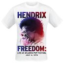 Freedom: Atlanta 1970, Jimi Hendrix, T-Shirt