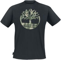 Kennebec River Camo Tree Logo Short Sleeve Tee, Timberland, T-Shirt