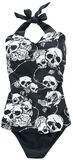 Skull Roses Swimsuit, Banned, Badeanzug