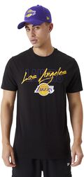 Script Tee - Los Angeles Lakers, New Era - NBA, T-Shirt Manches courtes