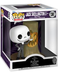 30th Anniversary - Jack with Halloween Door (Pop! Deluxe) Vinyl Figur 1361, Nightmare Before Christmas, Funko Pop!