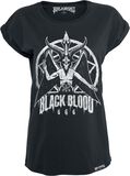 Baphomet, Black Blood, T-Shirt